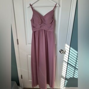 Azazie Chiffon Vintage Mauve Bridesmaid Dress
